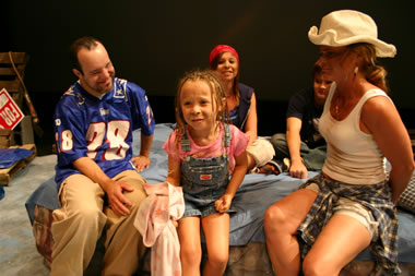 Story Theatre: JP Illarramendi, Rachel Boyd, Jamie Boyd, Lori Boyd